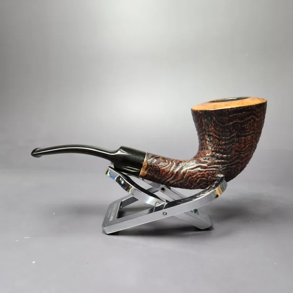 Stanwell Pipe of the Year 1986 Sandblasted Dublin Estate Briar Pipe, Danish Estates - Image 4