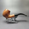 Gigi Infinity Smooth Bent Billiard Estate Briar Pipe, Unsmoked, 9mm - Image 4