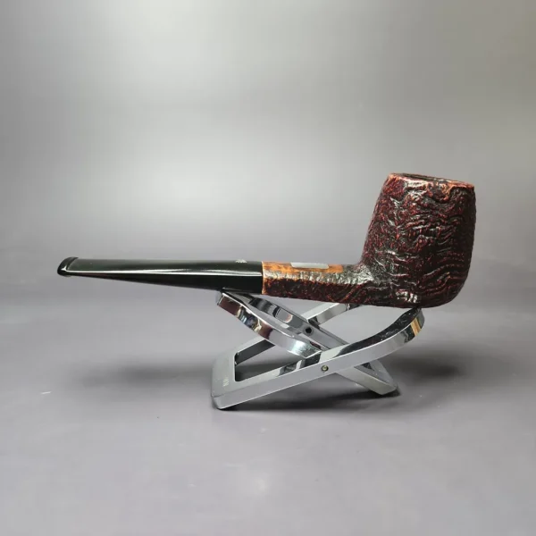 Stanwell RM 1990 Sandblasted Faceted Billiard Estate Briar Pipe, Danish Estates - Image 4