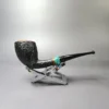 Sara Eltang by Tom Eltang Part Sandblasted Dublin Estate Briar Pipe, Unsmoked - Image 4