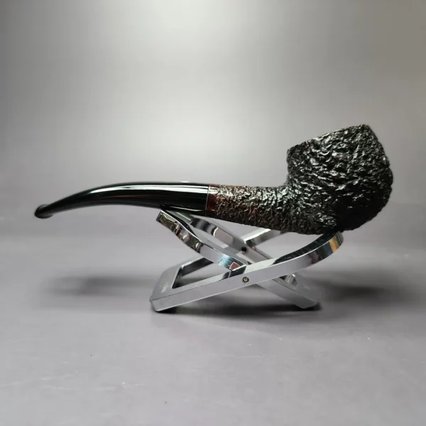 Thomas Cristiano Rusticated Apple Estate Briar Pipe, Italian Estates - Image 4