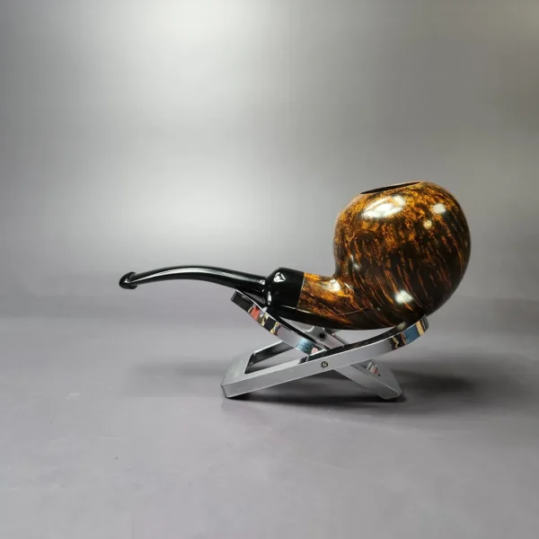 Mina Pipes Smooth Acorn Estate Briar Pipe, Unsmoked - Image 5