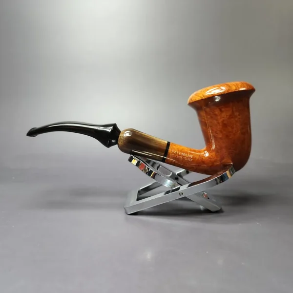 Butz Choquin Maitre Pipier Extra JR Smooth Calabash Estate Briar Pipe, French Estates - Image 5