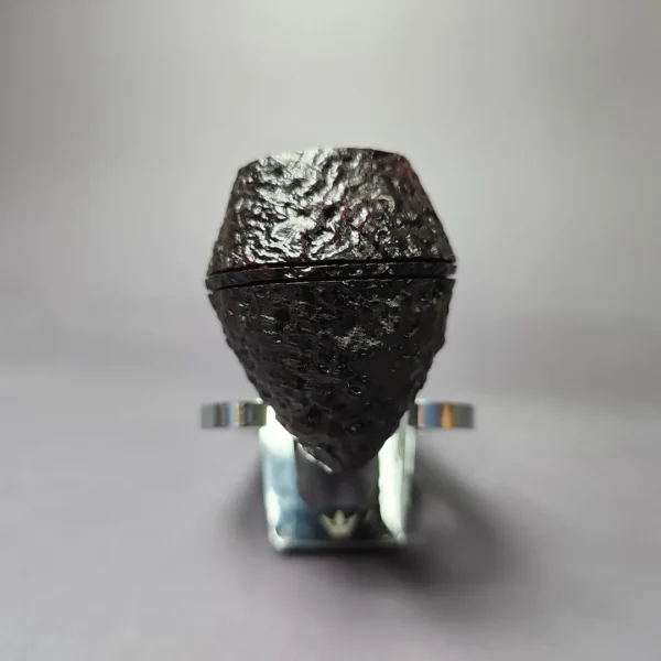 Ashton 1989 Pebble Grain Sandblasted Bulldog Estate Briar Pipe, English Estates - Image 5