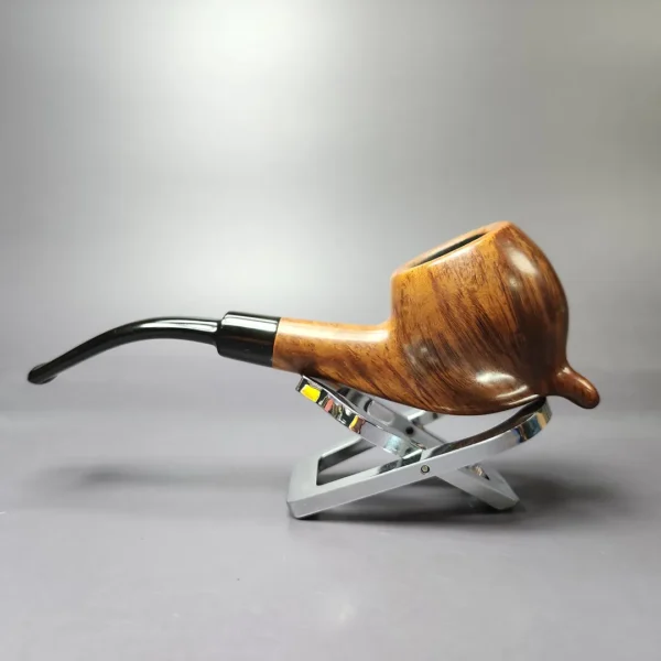 GBD Unique Straight Grain Smooth Walrus Estate Briar Pipe, English Estates - Image 5