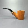 Cavicchi CCC Smooth Cherrywood Sitter Estate Briar Pipe, Italian Estates - Image 5