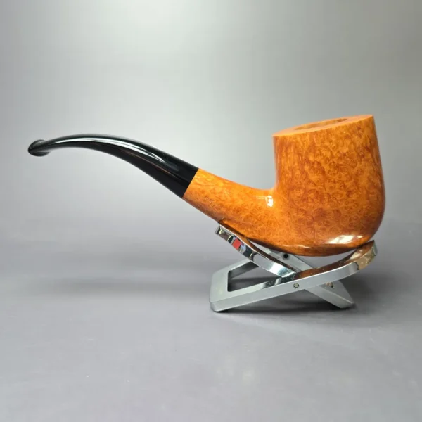 Castello Collection 3K Smooth Bent Billiard Estate Briar Pipe, Unsmoked - Image 5