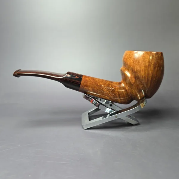 James Upshall Empire Executive Smooth Freehand Acorn Estate Briar Pipe, Unsmoked - Image 5