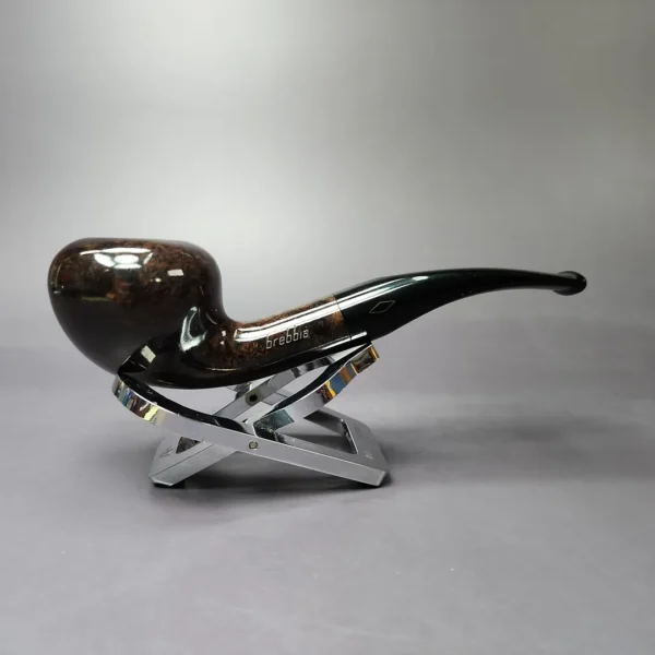 Brebbia Junior Noce 2765 Smooth Author Estate Briar Pipe, Unsmoked - Image 5