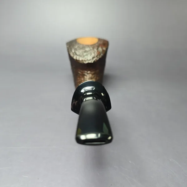 Kent Rasmussen Sandblasted Freehand w/ Masur Birch Estate Briar Pipe, Unsmoked - Image 5