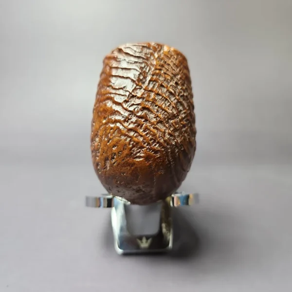 Sydney P. Ram Magnum Sandblasted Bent Billiard Estate Briar Pipe, - Image 5