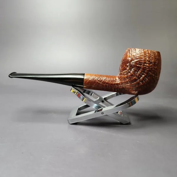 Rossi (Pre-Savinelli?) 103 Sandblasted Apple Estate Briar Pipe, Italian Estates - Image 5