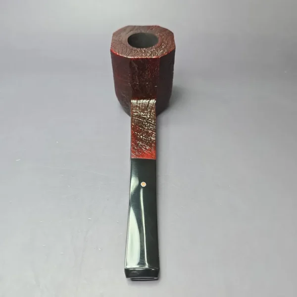 Ashton Achievement ELX Sandblasted Panel Estate Briar Pipe, Unsmoked - Image 5