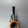 Eclesias Partially Sandblasted "Arne Jacobsen" Dublin Handmade Briar Pipe, New - Image 5