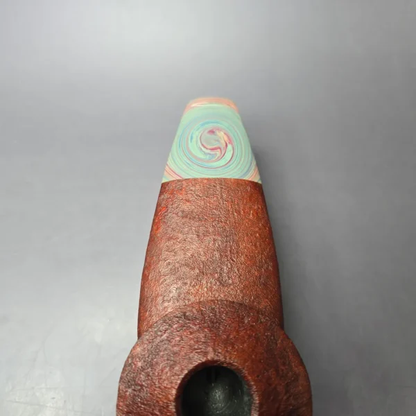 Eclesias Sandblasted Eskimo Handmade Briar Pipe, New - Image 5