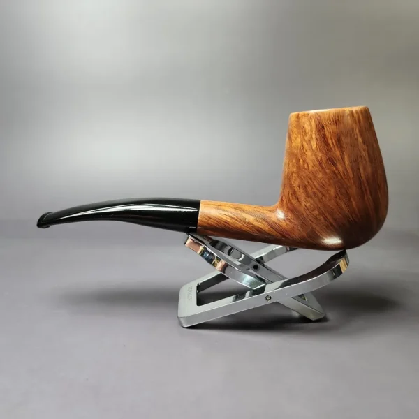 Savinelli Autograph 4 Smooth Brandy Estate Briar Pipe, Italian Estates, 6mm - Image 5