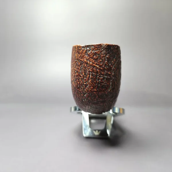 Savinelli Nonpareil 9111 Sandblasted Billiard Estate Briar Pipe, Italian Estates - Image 5