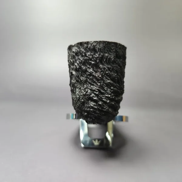 James Upshall Bark EXL Rusticated Dublin Estate Briar Pipe, Unsmoked - Image 5