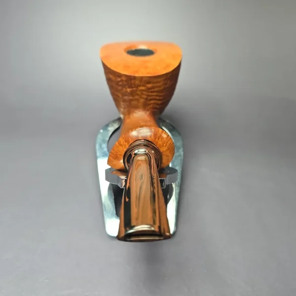 Brandon Brooks Partially Sandblasted Dublin Handmade Briar Pipe, New - Image 5