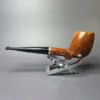 Radice Clear Fiammata Smooth Cutty Estate Briar Pipe, Italian Estates, 9mm - Image 5