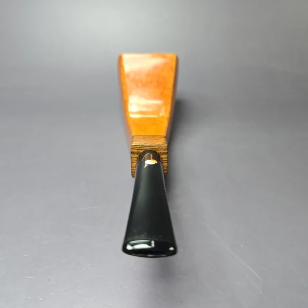 Cavicchi CCCC Grade Smooth Horn w/ Bocote Estate Briar Pipe, Unsmoked - Image 5