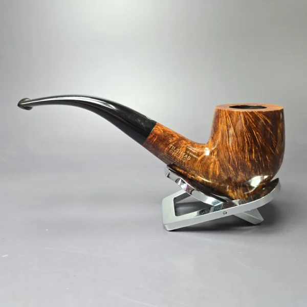 James Upshall P Grade XL Smooth Freehand Billiard Estate Briar Pipe, Unsmoked - Image 5