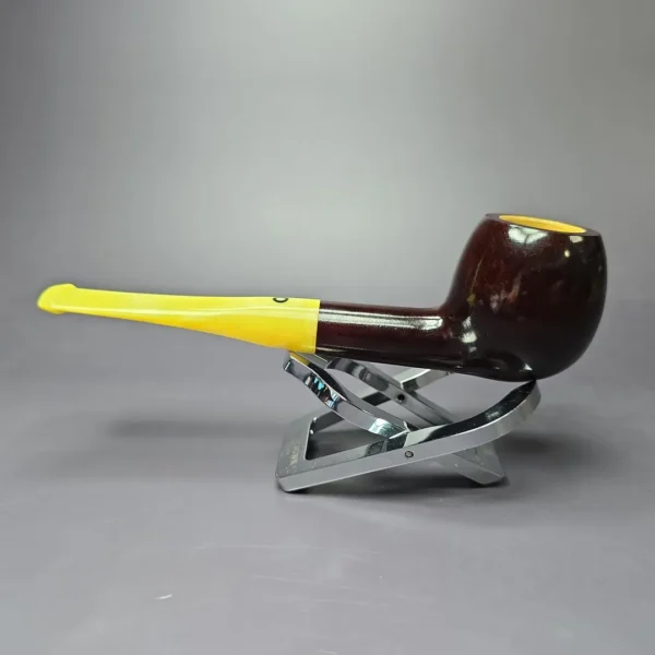 KB&B Pre-1955 Yello-Bole Smooth Apple Estate Briar Pipe, Unsmoked - Image 5