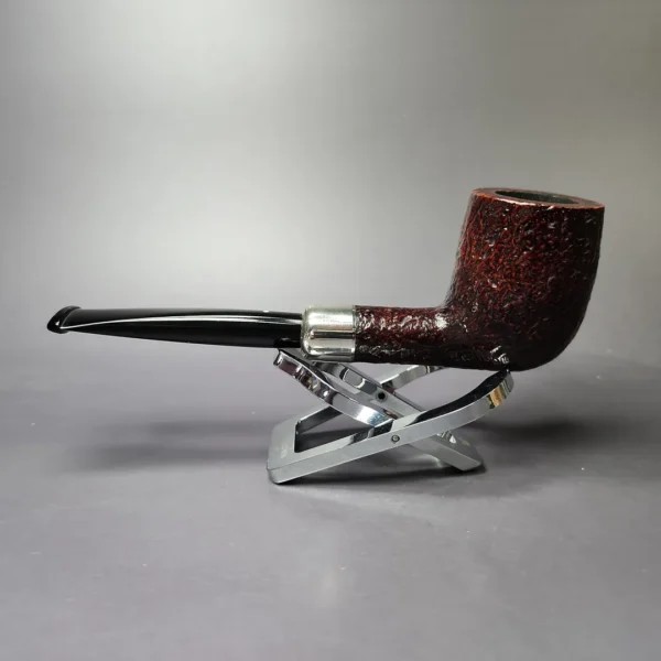 Dunhill Red Bark 51033 Sandblasted Army Mount Estate Briar Pipe, English Estates - Image 5
