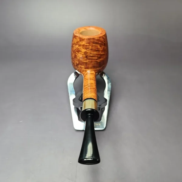 Peter Matzhold Smooth Lovat w/ Horn Estate Briar Pipe, Unsmoked - Image 5