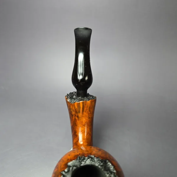 Bari Wiking Magnum Smooth Freehand Egg Estate Briar Pipe, Danish Estates - Image 6