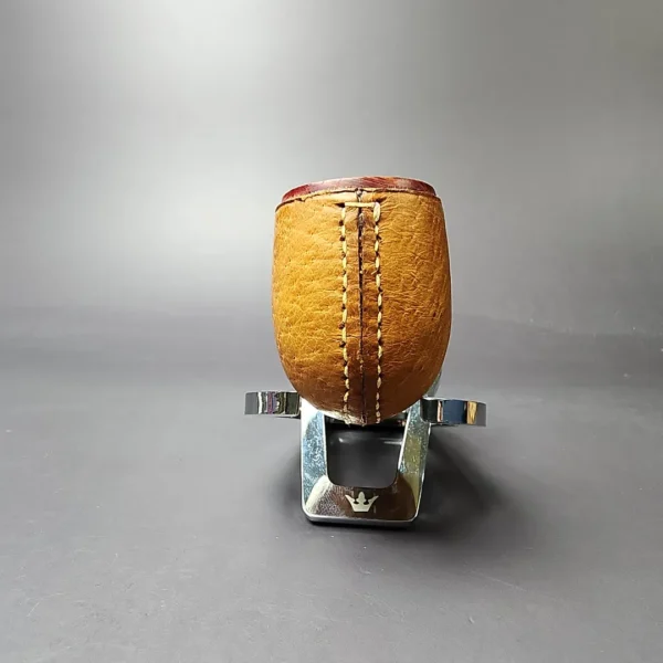 Kiko 11 Leather Wrapped Meerschaum Lined Estate Briar Pipe, Other Estates - Image 6
