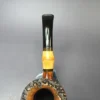 Age Bogelund Smooth Dublin w/ Bamboo Estate Briar Pipe, Danish Estates - Image 6