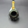 Michael Lindner 2012 D1 Sandblasted Bamboo Dublin Estate Briar Pipe, Unsmoked - Image 6