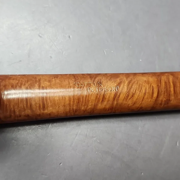 Captain Peterson (circa 1950) N76 Smooth Canadian Estate Briar Pipe, Irish Estates - Image 6