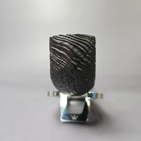 Morgan BlackJack 31 Sandblasted Panel Horn Briar Pipe, New - Image 6