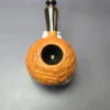 J. Mouton Tanblast Tomato w/ Ox Horn & Brass Handmade Briar Pipe, New - Image 6