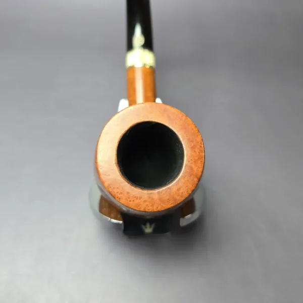 James Upshall P ExL Smooth Apple w/ Silver Estate Briar Pipe, English Estates - Image 6