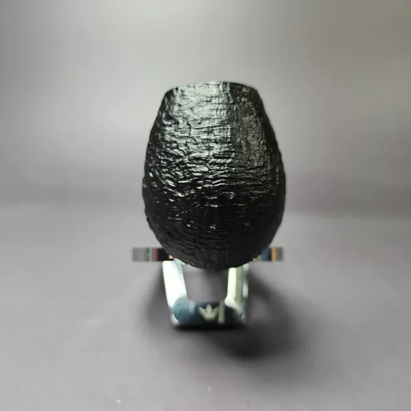 Proxima by Piero Vitale Black Sandblasted Egg Briar Pipe, New - Image 6