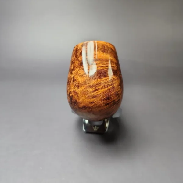 Nording A XL Smooth Bent Billiard w/ Silver Estate Briar Pipe, Unsmoked - Image 6