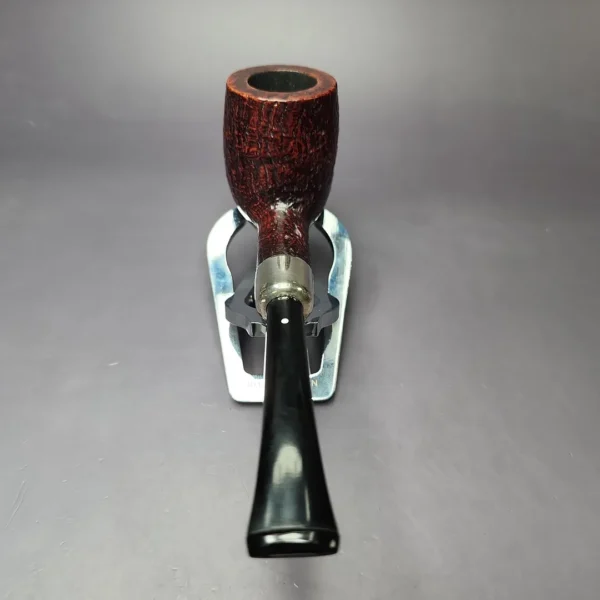 Dunhill Red Bark 51033 Sandblasted Army Mount Estate Briar Pipe, English Estates - Image 6