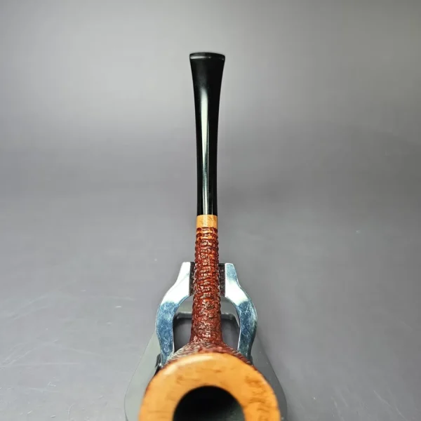 Walt Cannoy 10th Anniversary Cardinal House Munn E25 Handmade Briar Pipe, New - Image 7