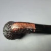 Ashton 1986 Pebble Grain XXX Bent Apple Estate Briar Pipe, English Estates - Image 7
