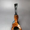 C-Pipe Smooth Asymmetric Fish Handmade Briar Pipe, New - Image 7