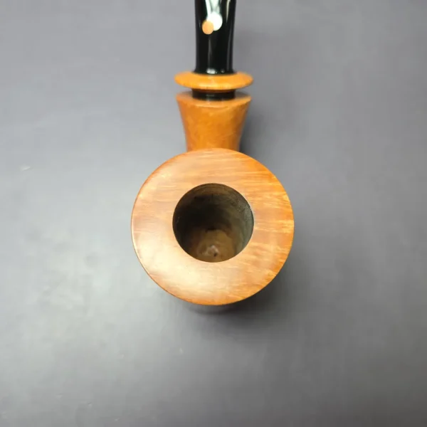 Cavicchi CCC Smooth Cherrywood Sitter Estate Briar Pipe, Italian Estates - Image 7