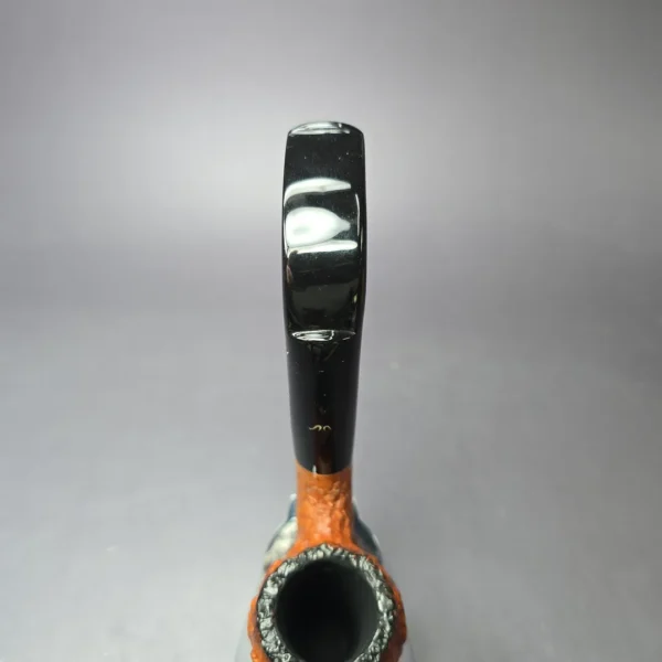 Caminetto Business 176 KS Rusticated Egg Estate Briar Pipe, Italian Estates - Image 7