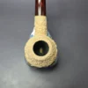Pipe Tristan Natural Granite Bullmoose Handmade Briar Pipe, New - Image 7