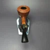 Lasse Skovgaard Sandblasted Dublin w/ Horn Estate Briar Pipe, Unsmoked - Image 7