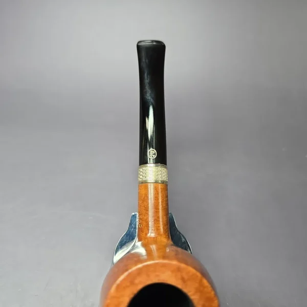 James Upshall P ExL Smooth Apple w/ Silver Estate Briar Pipe, English Estates - Image 7
