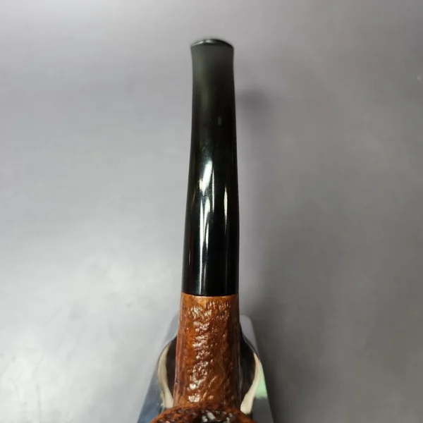Sydney P. Ram Magnum Sandblasted Bent Billiard Estate Briar Pipe, - Image 7