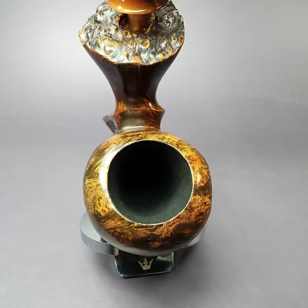 Sven Lar (Michael Kabik) Skulptur A Freehand Sitter Estate Briar Pipe, American Estates - Image 7